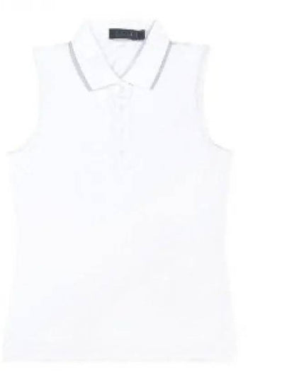 Women's Polo Sleeveless Snow - G/FORE - BALAAN 2