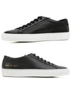 Achilles White Sole Low Top Sneakers Black - COMMON PROJECTS - BALAAN 3