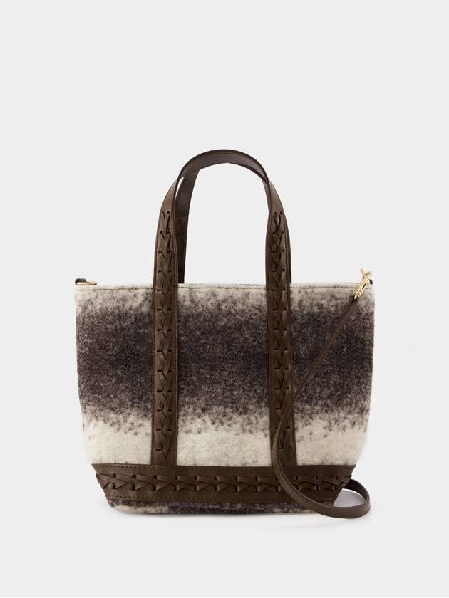 Cabas S Shopper Bag - Vanessa Bruno - Wool - Brown - VANESSA BRUNO - BALAAN 1