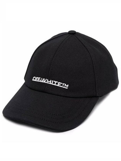 Logo Ball Cap Black - OFF WHITE - BALAAN 2