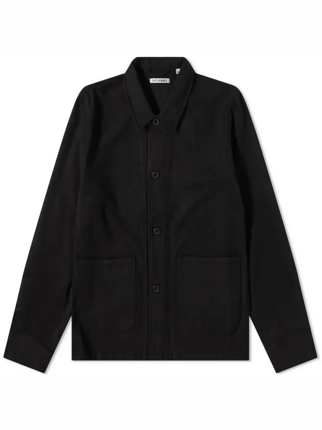 Archive Virgin Wool Box Jacket Black - OUR LEGACY - BALAAN 3