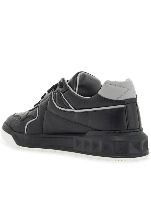 one stud low-top sneakers - VALENTINO - BALAAN 3