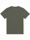 Love Club Organic Cotton Short Sleeve T-Shirt Grey - GANNI - BALAAN 4