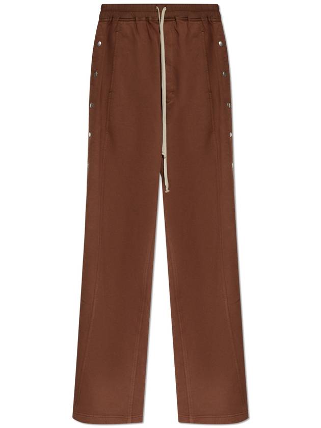 Rick Owens DRKSHDW Sweatpants Pusher, Women's, Brown - RICK OWENS - BALAAN 1