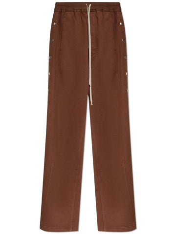 Rick Owens DRKSHDW Sweatpants Pusher, Women's, Brown - RICK OWENS - BALAAN 1