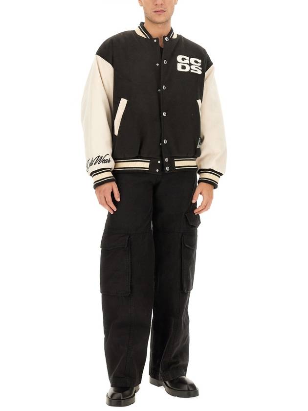 Jacket FW23M200479 02 BLACK - GCDS - BALAAN 3