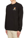 Fox Head Patch Crew Neck Long Sleeve T-Shirt Black - BARBOUR - BALAAN 3