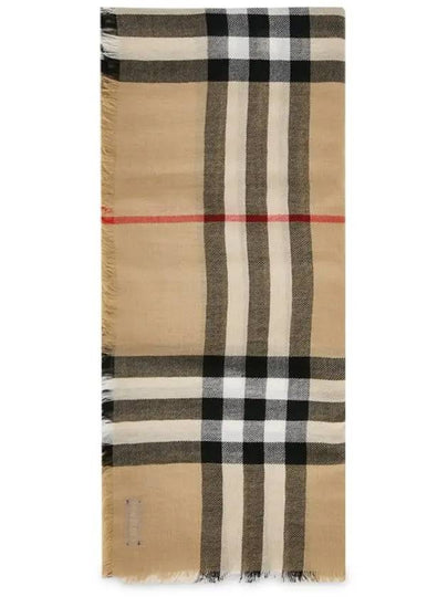 Vintage Check Wool Scarf Archive Beige - BURBERRY - BALAAN 2