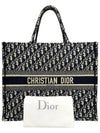 Women s M1286ZRIW M928 Blue Oblique Book Tote Large Bag - DIOR - BALAAN 10