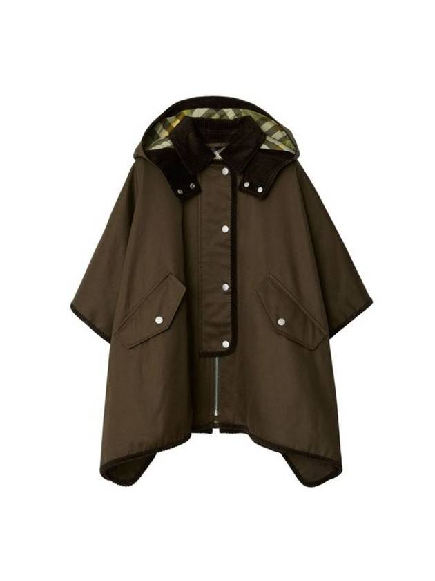 Kids Hooded Cape Khaki 8078227 A3476 - BURBERRY - BALAAN 1