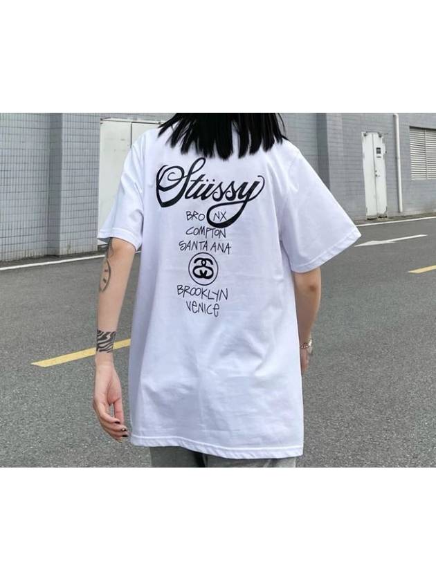 world tour t shirt white women - STUSSY - BALAAN 4