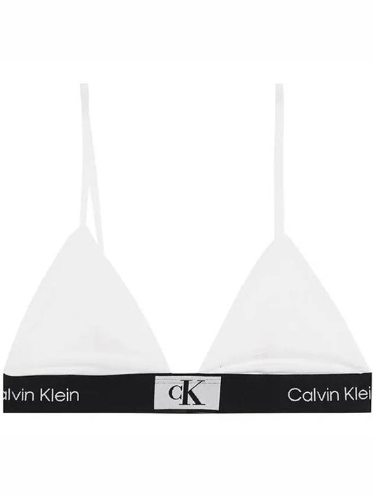 CK triangle bralette underwear women’s underwear QF7217 100 - CALVIN KLEIN - BALAAN 2