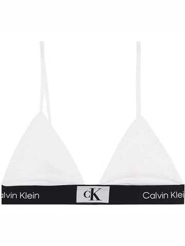 CK triangle bralette underwear women’s underwear QF7217 100 - CALVIN KLEIN - BALAAN 1
