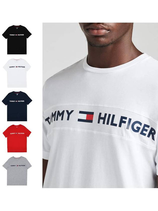 Modern logo short sleeve tshirt 09T3928 - TOMMY HILFIGER - BALAAN 1