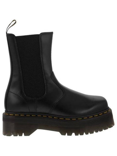 High Quad Squared Chelsea Boots Black - DR. MARTENS - BALAAN 1