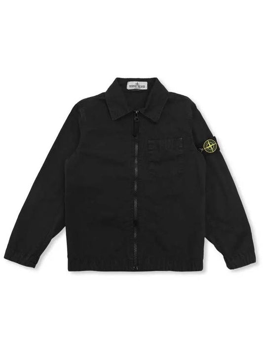 Kids Junior Padding 791610102V0129 Black - STONE ISLAND - BALAAN 2