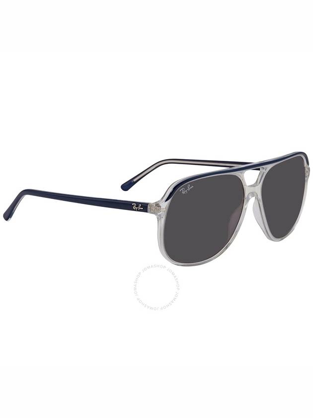 Eyewear Bill Transparent Horn-Rim Sunglasses Dark Gray - RAY-BAN - BALAAN 3