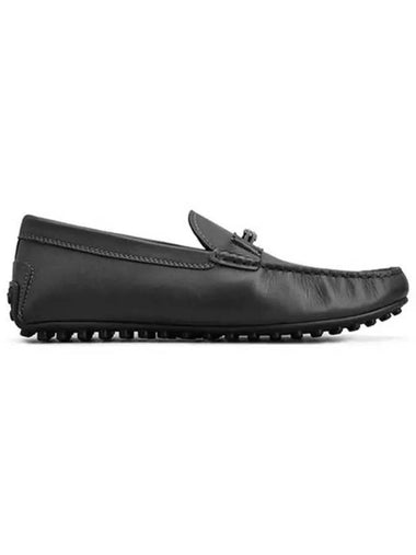 City Gommino Leather Driving Shoes Black - TOD'S - BALAAN 1