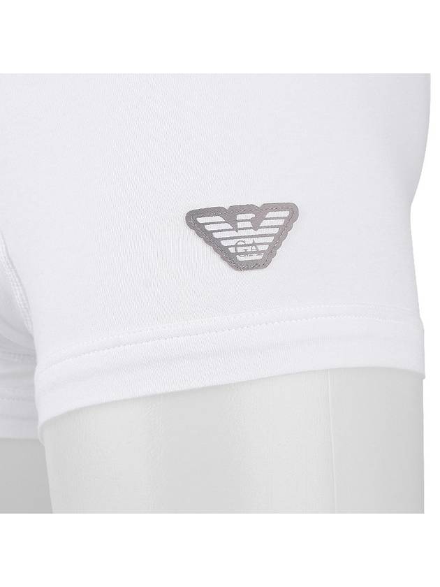 Men's Logo Drawn Briefs White - EMPORIO ARMANI - BALAAN 8