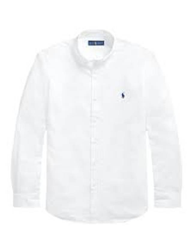 Classic Fit Poplin Shirt White - POLO RALPH LAUREN - BALAAN 1