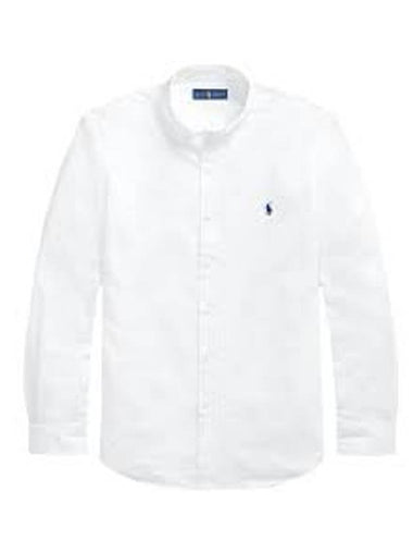 Classic Fit Poplin Shirt White - POLO RALPH LAUREN - BALAAN 1