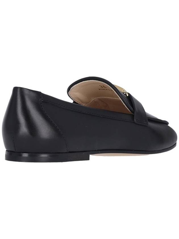 Tods T Timeless Leather Loafers Black - TOD'S - BALAAN 5