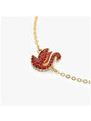 Iconic Swan Bracelet Red Gold - SWAROVSKI - BALAAN 5