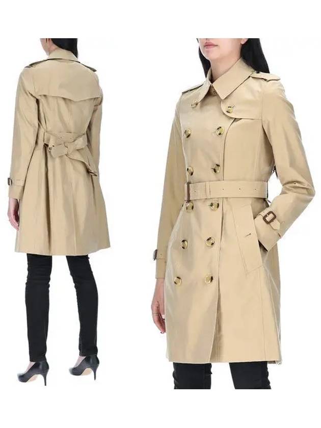 The Mid Length Chelsea Heritage Trench Coat Honey - BURBERRY - BALAAN 2