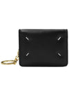 Stitch Keyring Card Wallet Black - MAISON MARGIELA - BALAAN 2