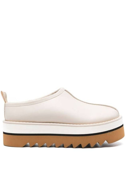 Sneak Ellis Platform Mule Pure White - STELLA MCCARTNEY - BALAAN 2