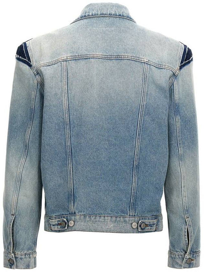 Mm6 Maison Margiela Denim Jacket With Used Effect - MAISON MARGIELA - BALAAN 2