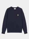 Fox Head Patch Classic Sweatshirt Navy - MAISON KITSUNE - BALAAN 2