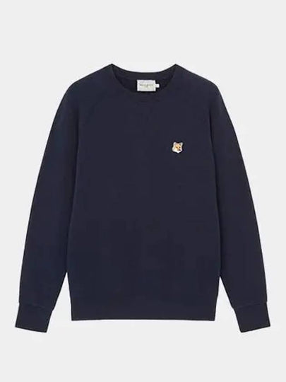 Fox Head Patch Classic Sweatshirt Navy - MAISON KITSUNE - BALAAN 2