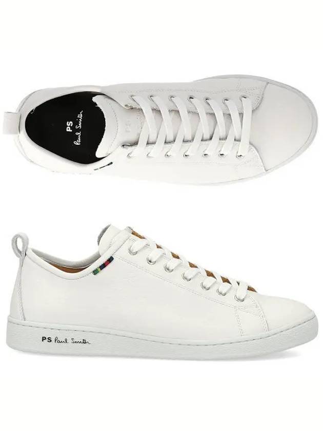 Miyata Leather Low Top Sneakers White - PAUL SMITH - BALAAN 2