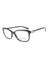 Eyewear Square Eyeglasses Black - BVLGARI - BALAAN 1