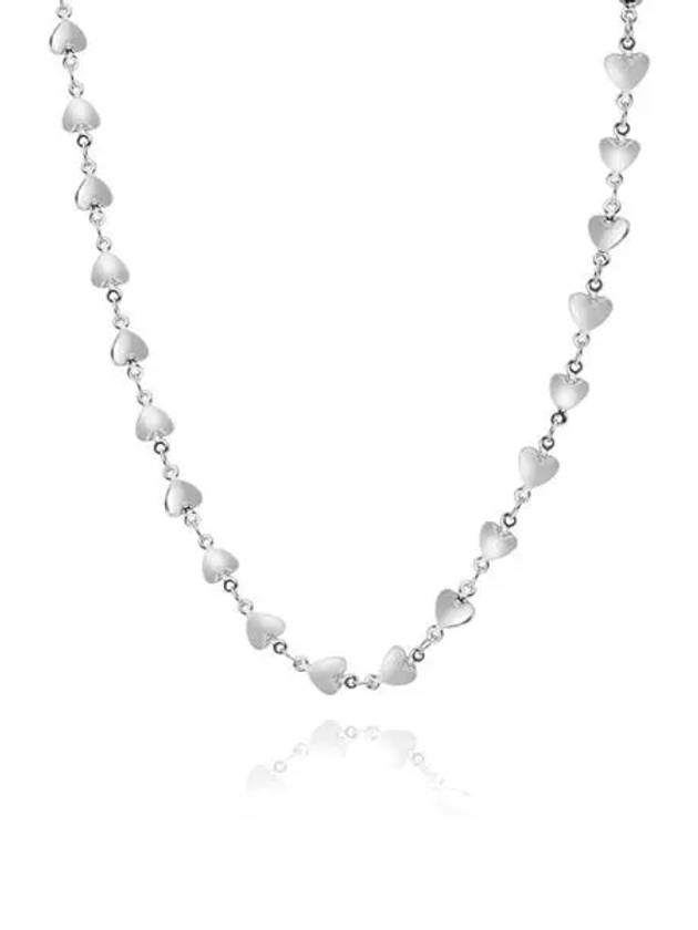 HABIBI CHAIN SILVER women s necklace - CRYSTAL HAZE - BALAAN 1