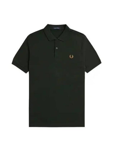 Fred Perry Plain Freddy Shirt Night Green - FRED PERRY - BALAAN 1