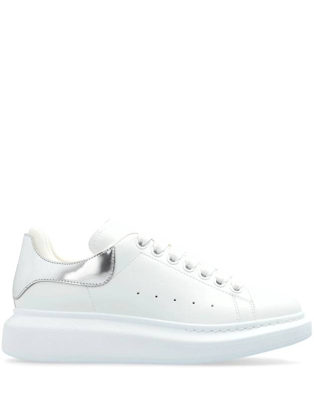 Silver Tab Low Top Sneakers White - ALEXANDER MCQUEEN - BALAAN 2