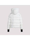 Grenoble Swiss Logo Print Short Down Padded Jacket White - MONCLER - BALAAN 3