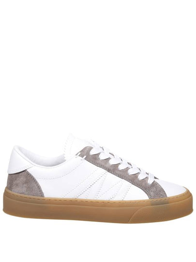 Monaco M Low-Top Sneakers Optical White - MONCLER - BALAAN 2