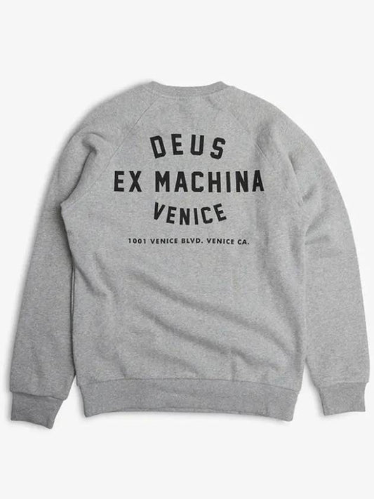 Deus Sweatshirt Venice Address Crew T DMW48259D GRM - DEUS EX MACHINA - BALAAN 2