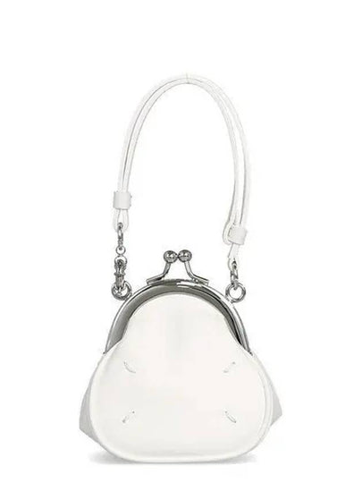 Stitch Nappa Leather Micro Mini Bag White - MAISON MARGIELA - BALAAN 2