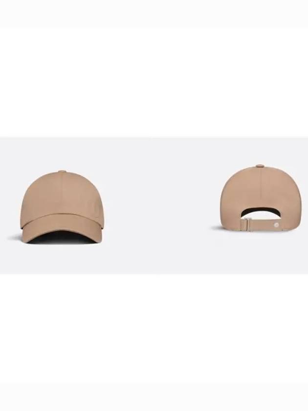 Gabardine CD Icon Ball Cap Beige - DIOR - BALAAN 3