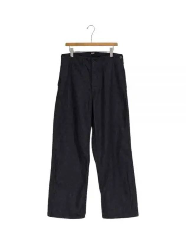 British Work Straight Pants Navy - NIGEL CABOURN - BALAAN 2