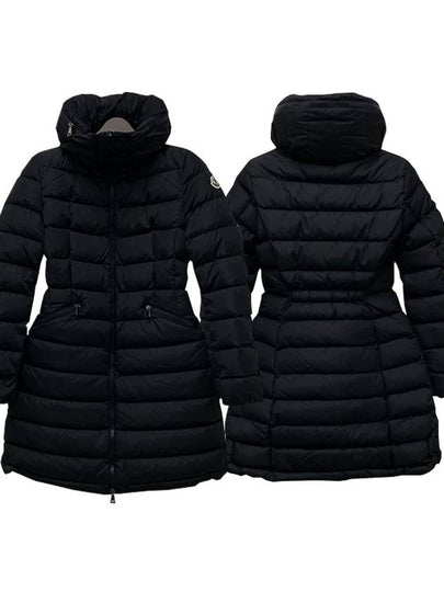 Women's Flammette Long Down Padding Black - MONCLER - BALAAN 2