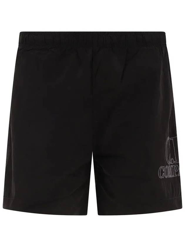 Eco Chrome R Swim Shorts Black - CP COMPANY - BALAAN 3