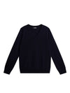 Amaya V-Neck Knit Top Navy - J.LINDEBERG - BALAAN 2