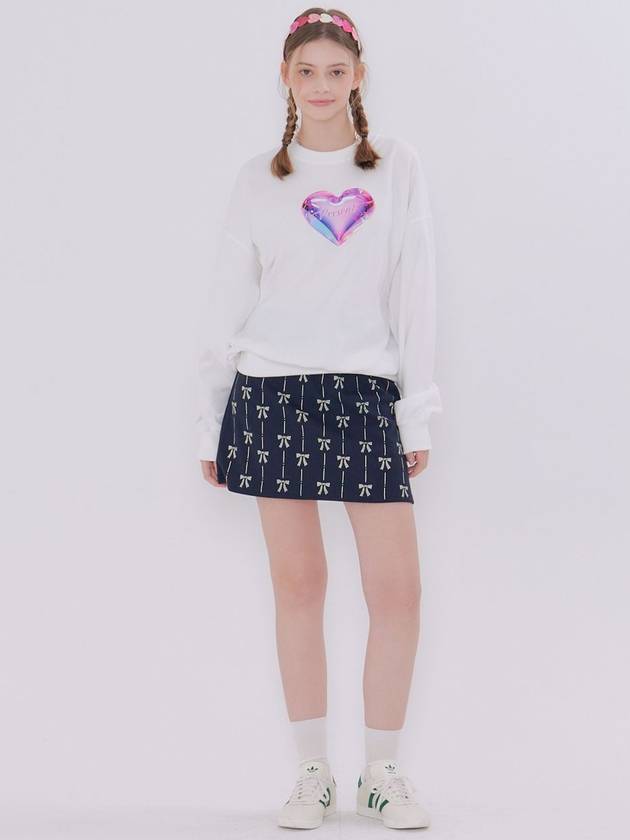 MET balloon sweatshirt mini skirt set - METAPHER - BALAAN 3