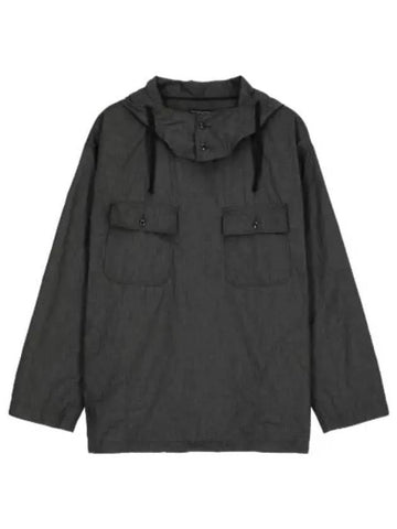 Charcoal PC Crepe Cargle Shirt - ENGINEERED GARMENTS - BALAAN 1