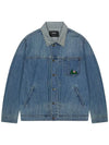 OG Heritage Denim Trucker Jacket Blue - OFFGRID - BALAAN 4